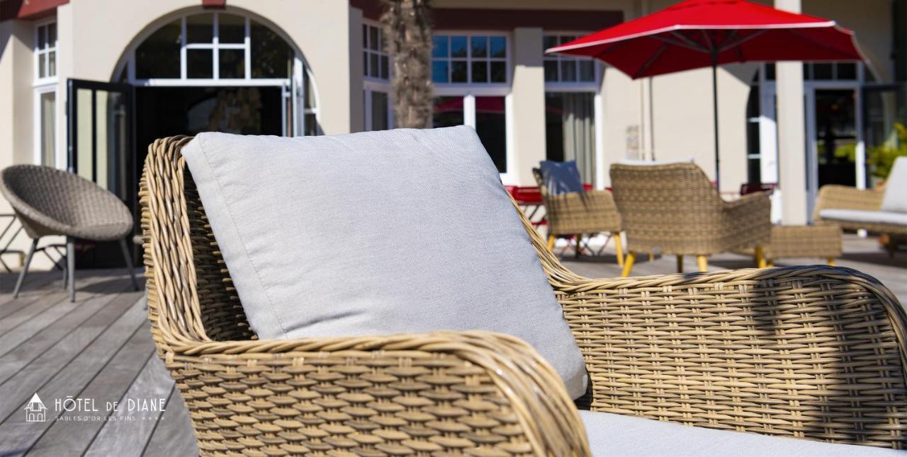 Hotel De Diane Sables-d'Or-les-Pins Ngoại thất bức ảnh