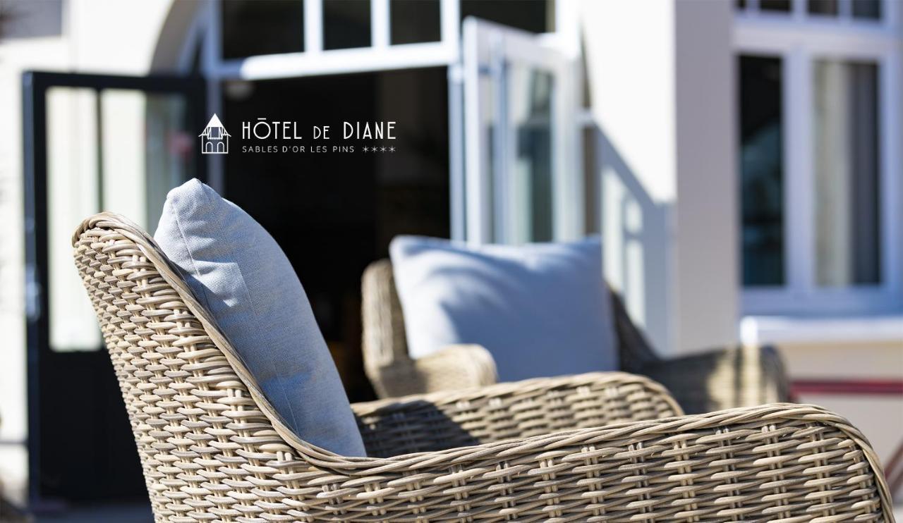 Hotel De Diane Sables-d'Or-les-Pins Ngoại thất bức ảnh