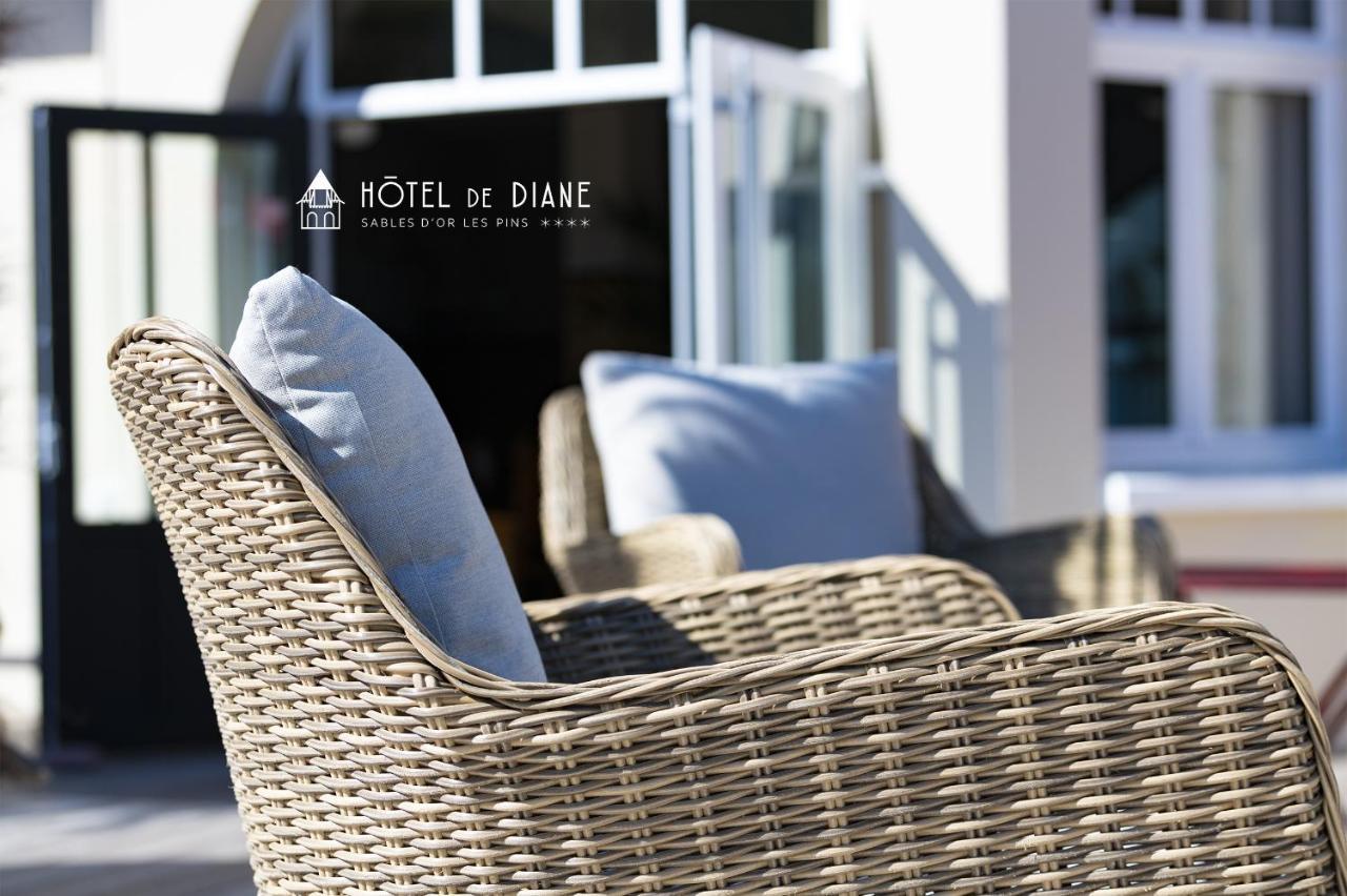 Hotel De Diane Sables-d'Or-les-Pins Ngoại thất bức ảnh