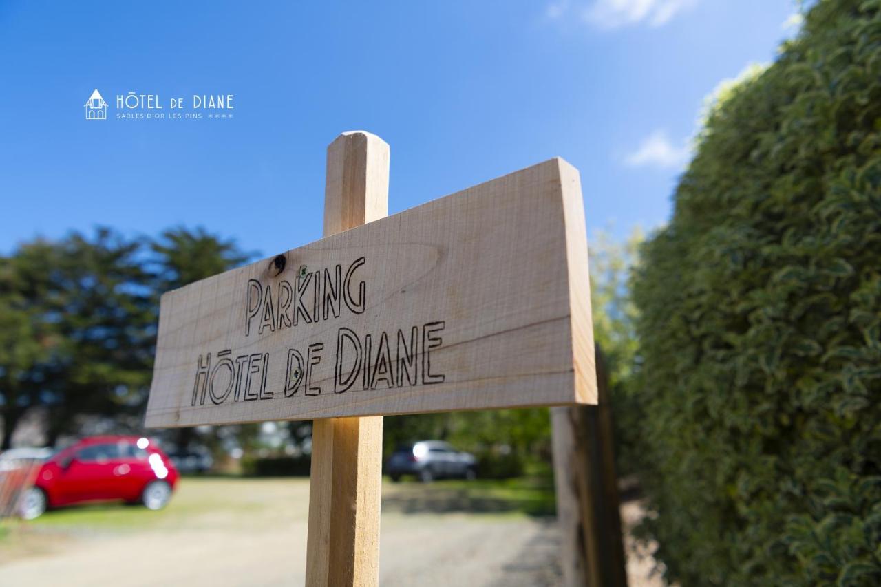 Hotel De Diane Sables-d'Or-les-Pins Ngoại thất bức ảnh