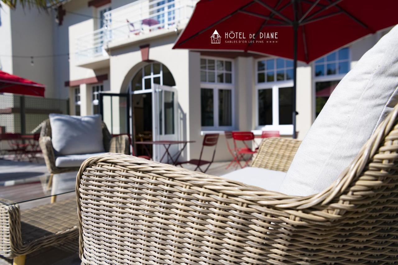 Hotel De Diane Sables-d'Or-les-Pins Ngoại thất bức ảnh