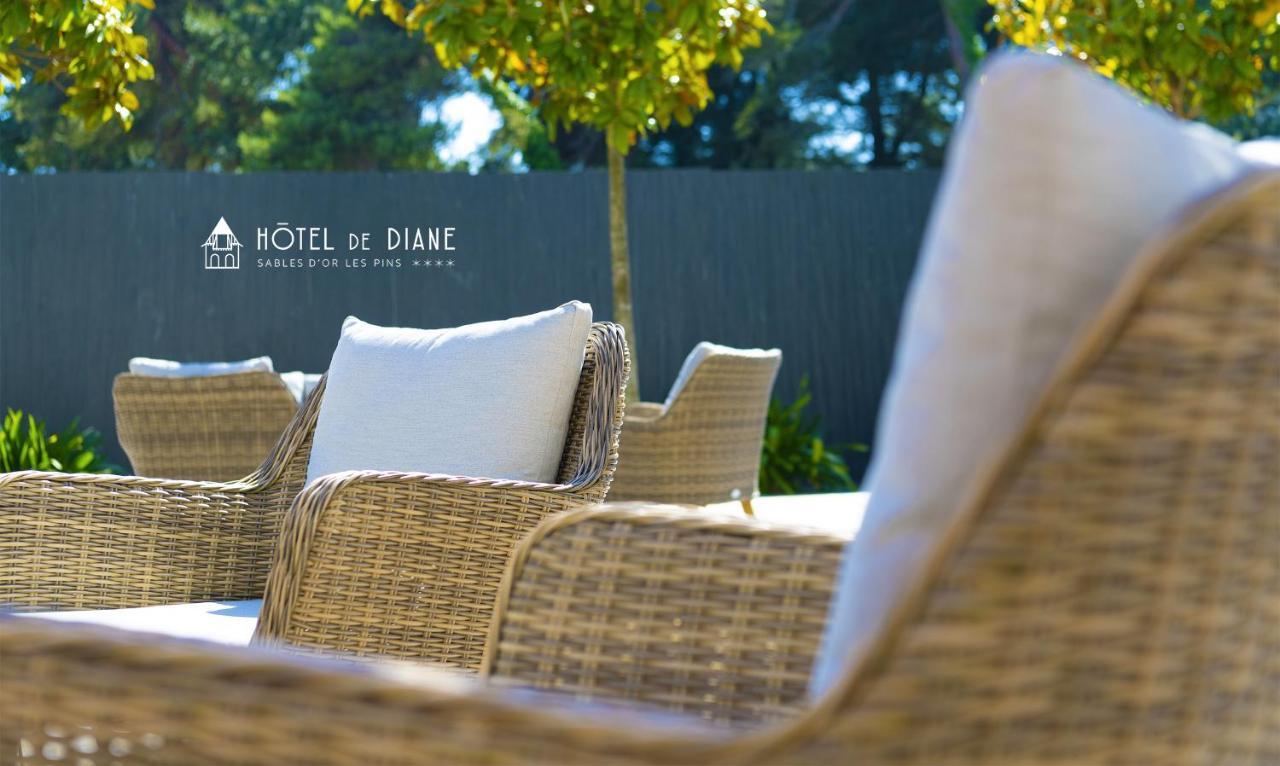Hotel De Diane Sables-d'Or-les-Pins Ngoại thất bức ảnh