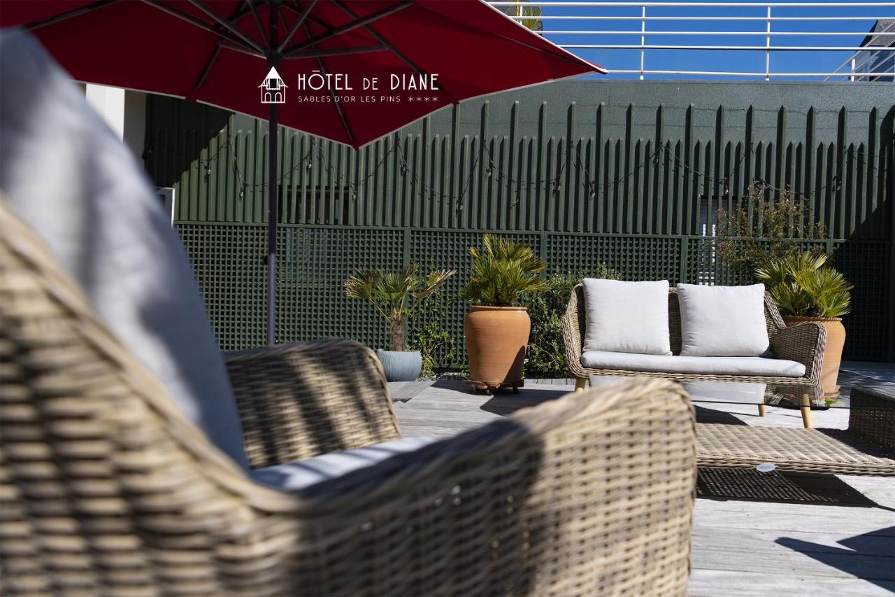 Hotel De Diane Sables-d'Or-les-Pins Ngoại thất bức ảnh