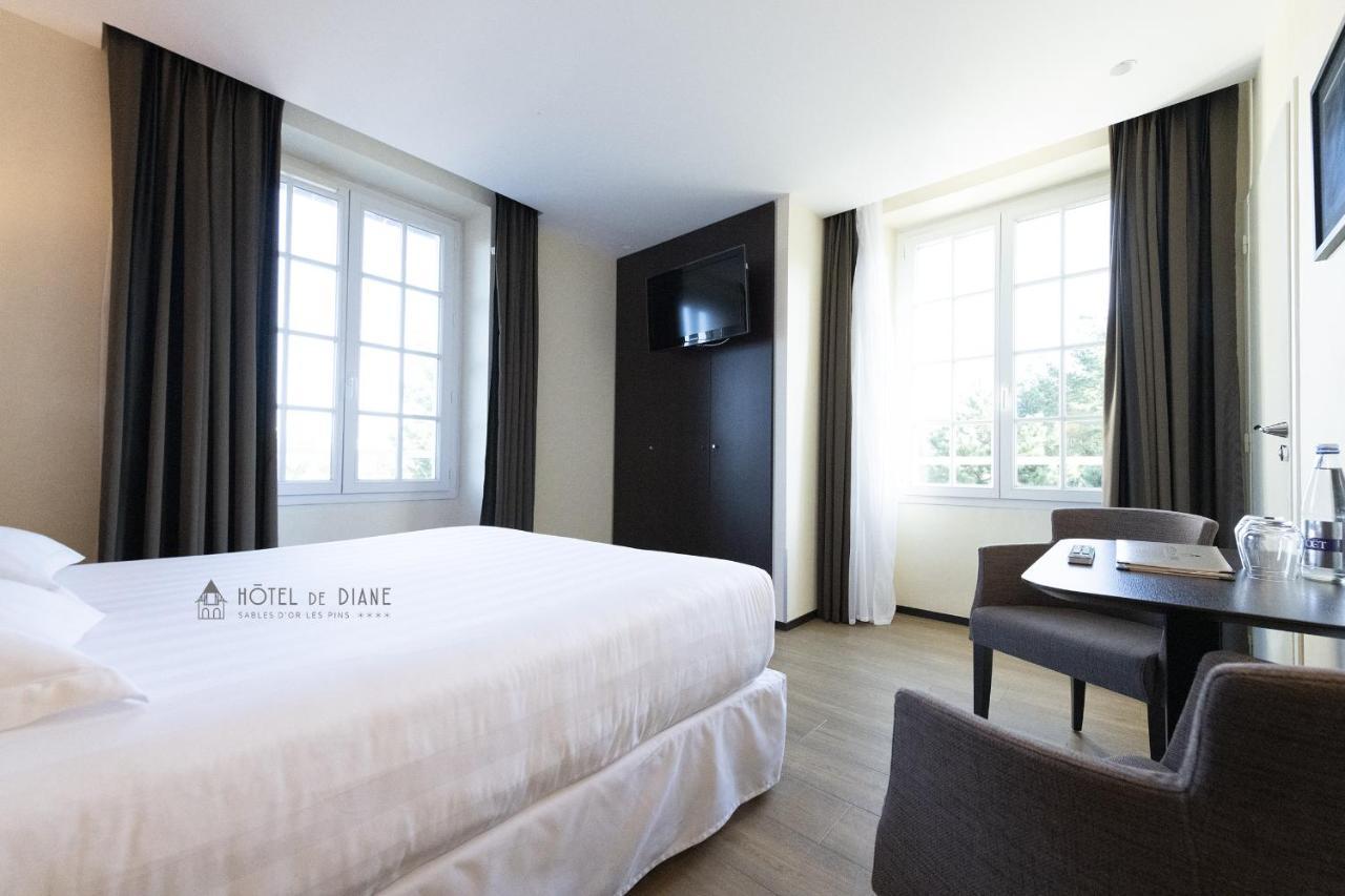 Hotel De Diane Sables-d'Or-les-Pins Ngoại thất bức ảnh