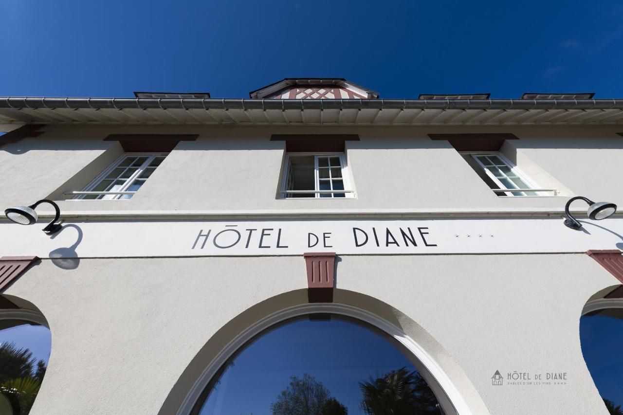 Hotel De Diane Sables-d'Or-les-Pins Ngoại thất bức ảnh
