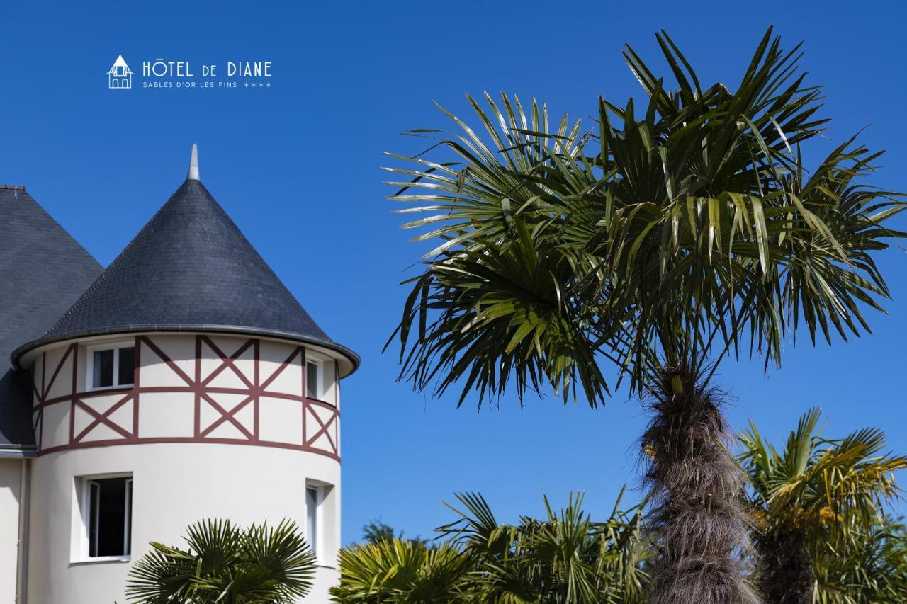 Hotel De Diane Sables-d'Or-les-Pins Ngoại thất bức ảnh