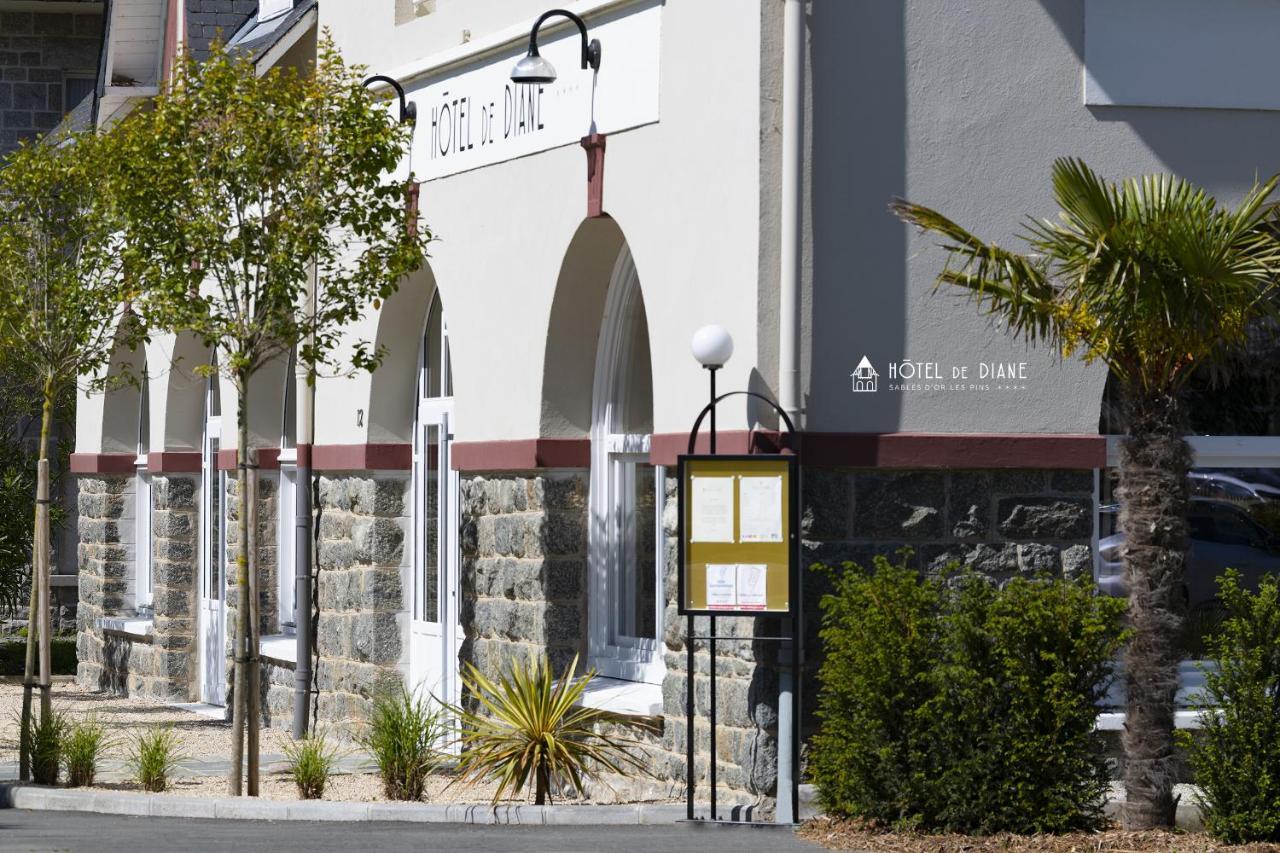 Hotel De Diane Sables-d'Or-les-Pins Ngoại thất bức ảnh