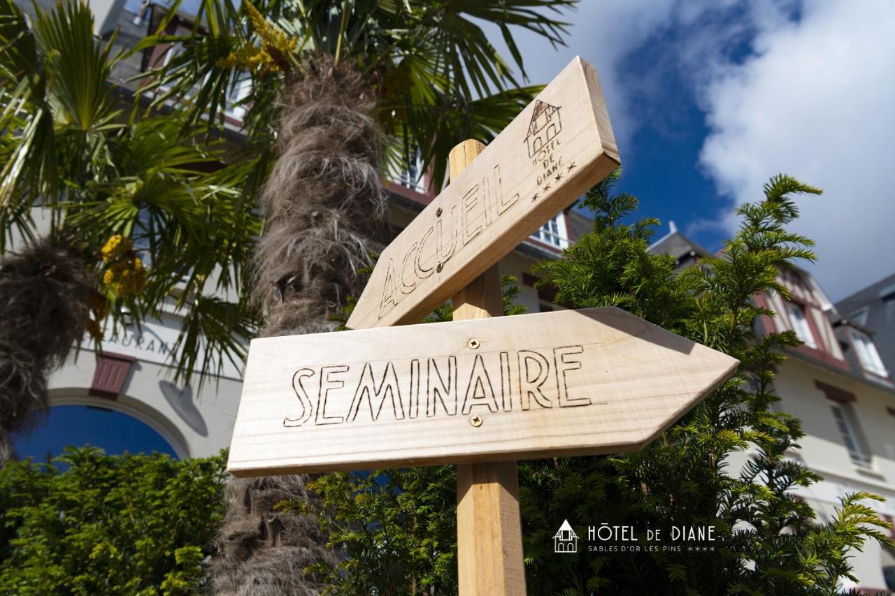 Hotel De Diane Sables-d'Or-les-Pins Ngoại thất bức ảnh