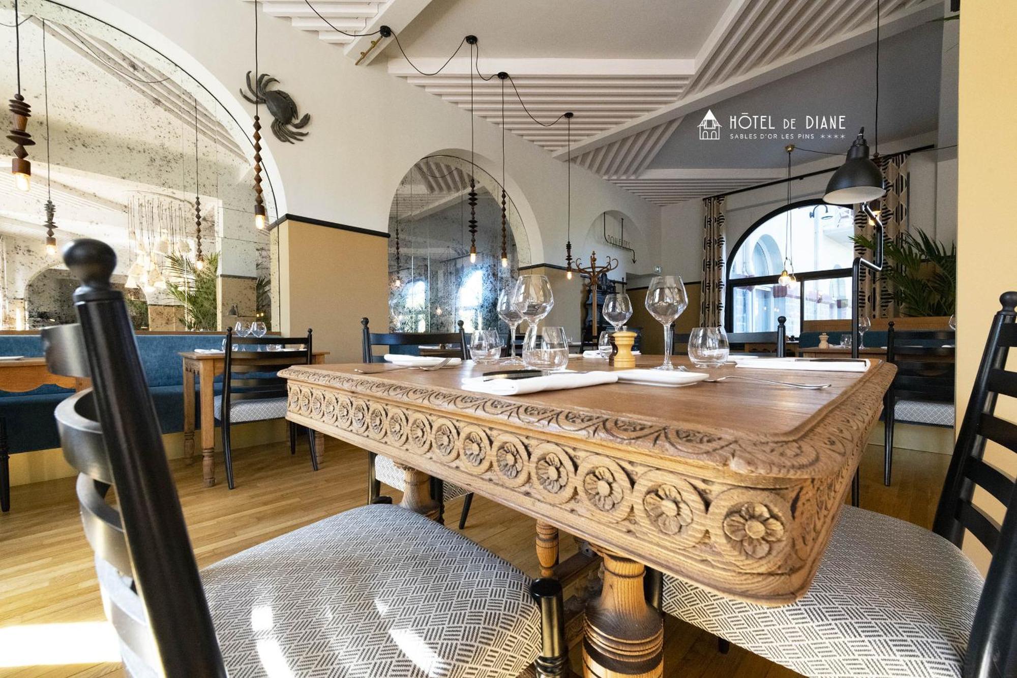 Hotel De Diane Sables-d'Or-les-Pins Ngoại thất bức ảnh