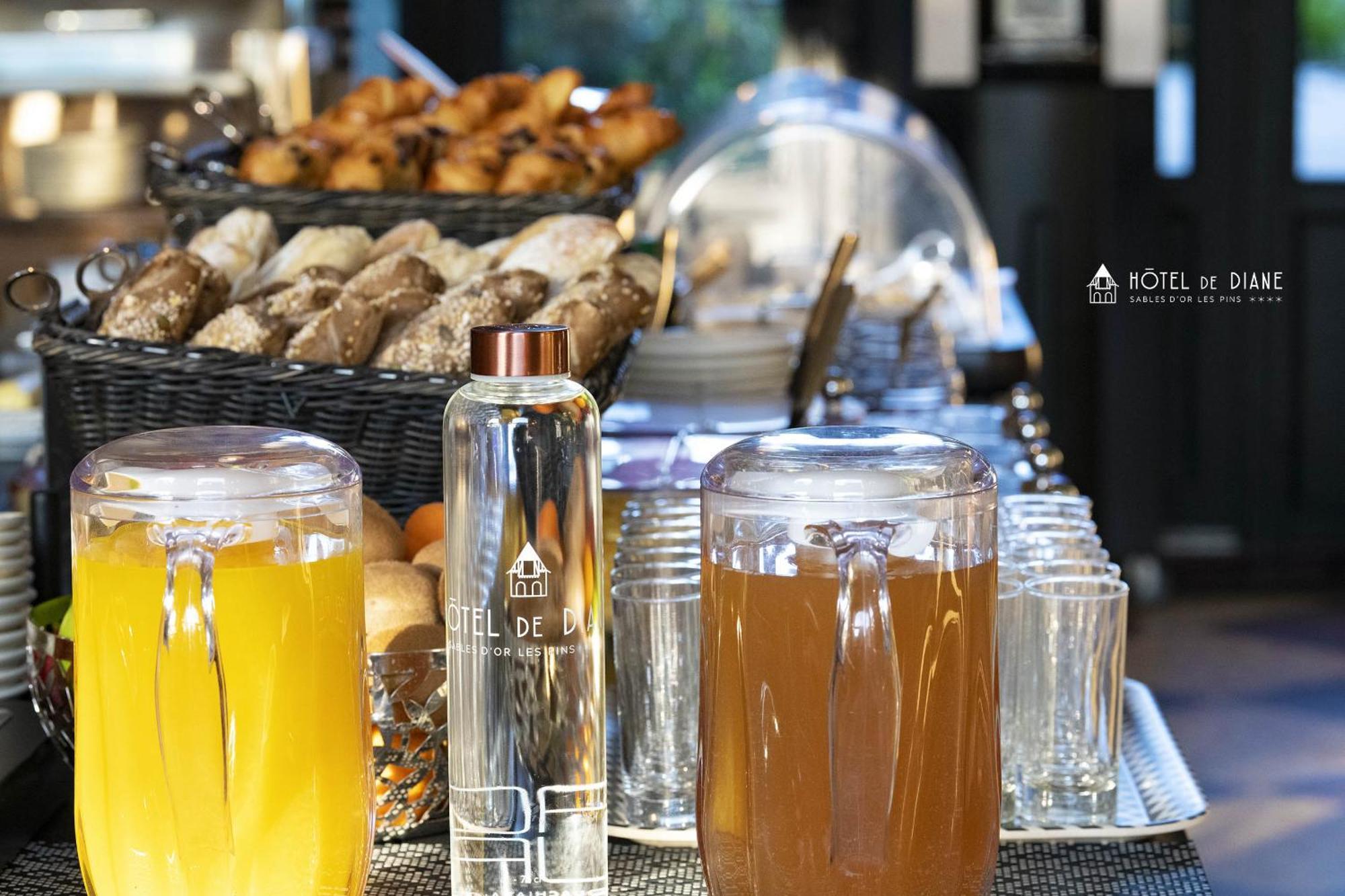 Hotel De Diane Sables-d'Or-les-Pins Ngoại thất bức ảnh
