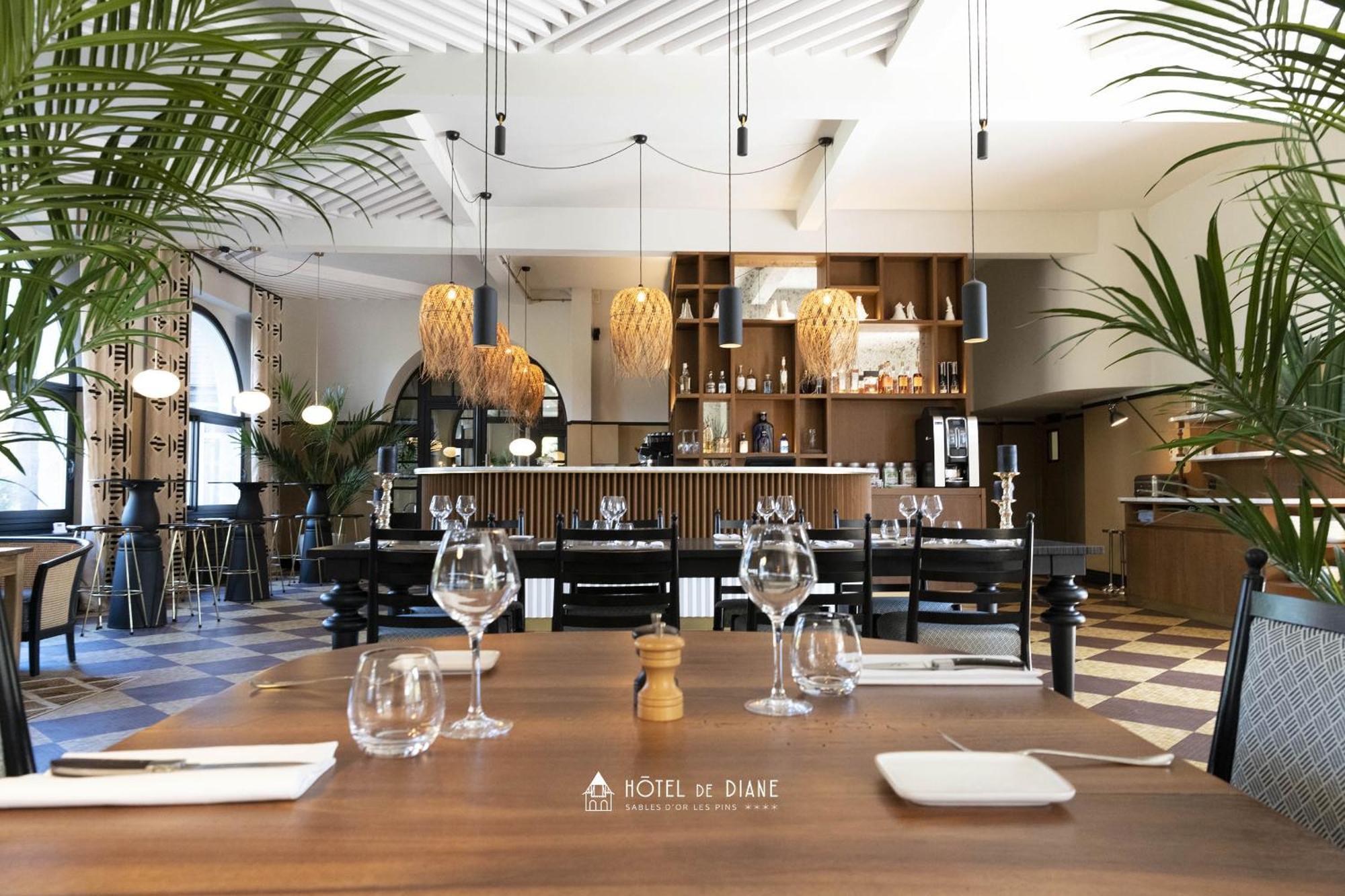 Hotel De Diane Sables-d'Or-les-Pins Ngoại thất bức ảnh